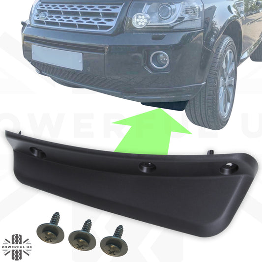 Front Bumper Air Deflector - Late Type (Small) - for Land Rover Freelander 2  - LH