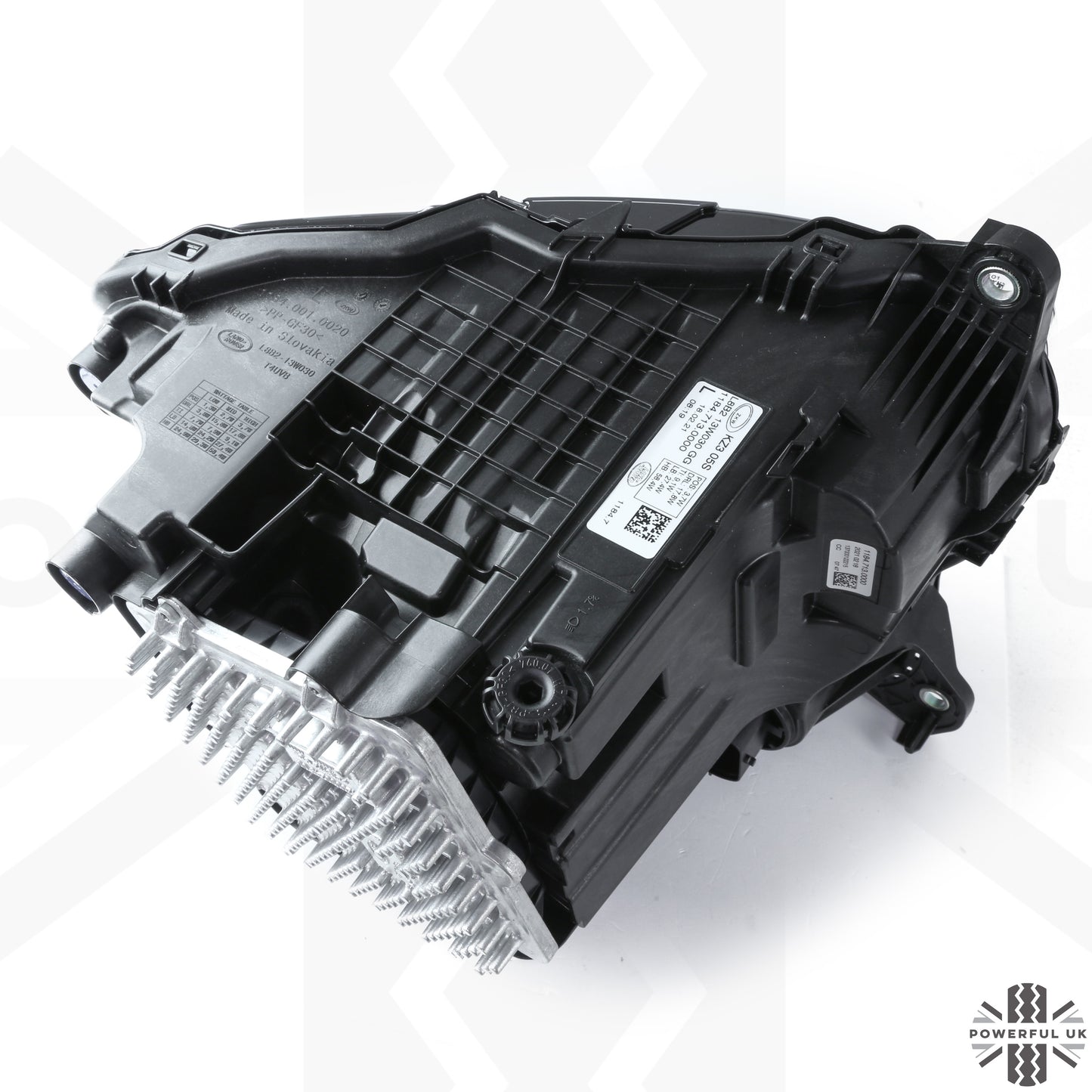 Left Hand Headlight Assembly - LED Matrix - RHD for Land Rover Defender L663