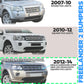 Front Grille Cover Trim for Land Rover Freelander 2 (2012+) - Silver