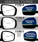 Mirror Caps for Range Rover Evoque 2014 - Genuine - Chrome