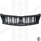 Front Grille - Black ABS - for Mitsubishi L200 2016-2018