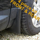 Mudflap kit ( Front + Rear ) for Land Rover Freelander 2 without bodykit