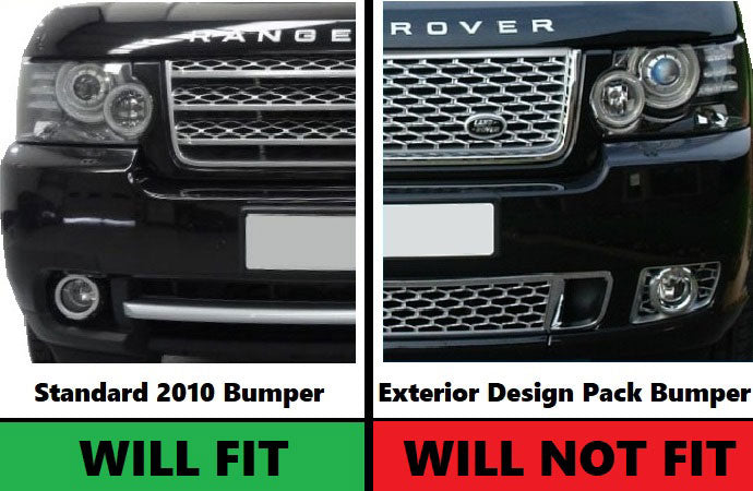Front Tow Eye Cover for Range Rover L322 Standard Front Bumper