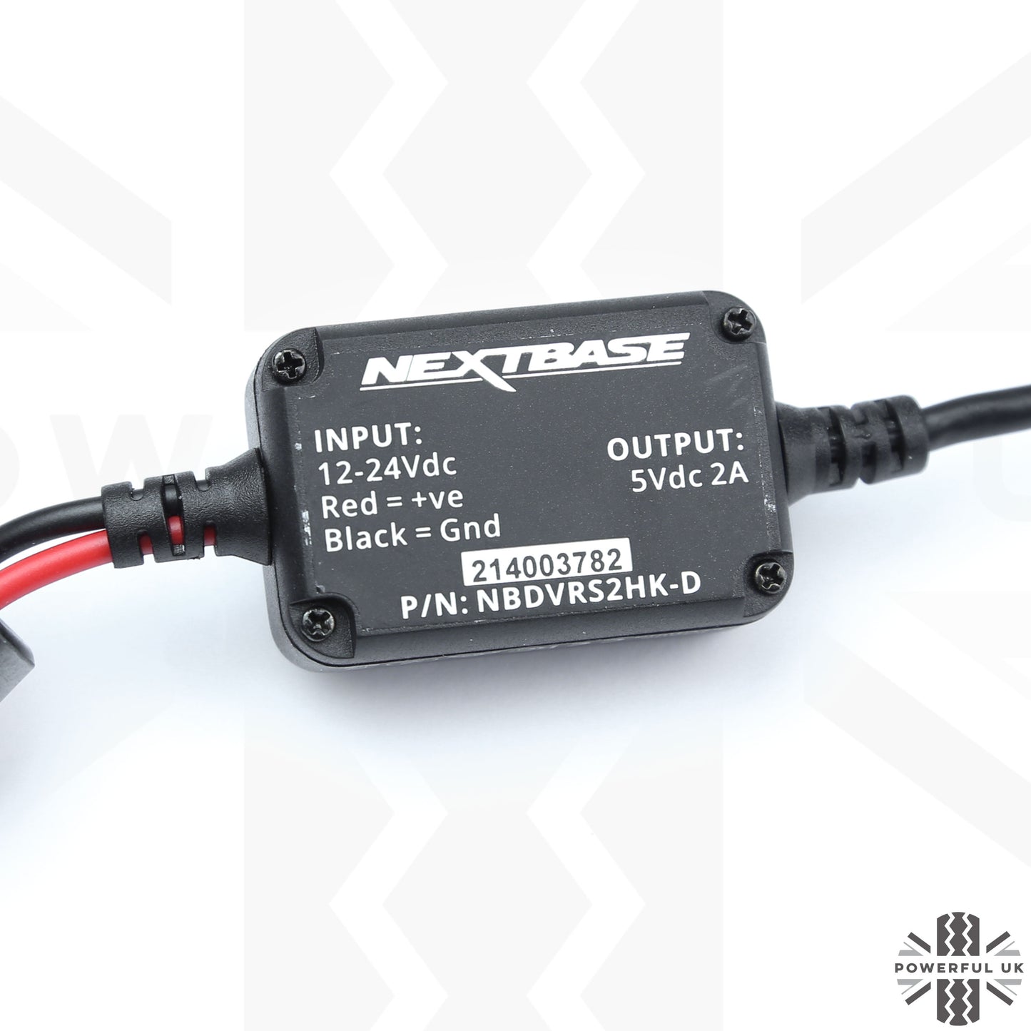 Nextbase Dash Cam Hardwire Kit For Jaguar XF with EARLY overhead console