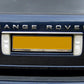 Rear Number Plate Surround - Polished Stainless - for Range Rover L322