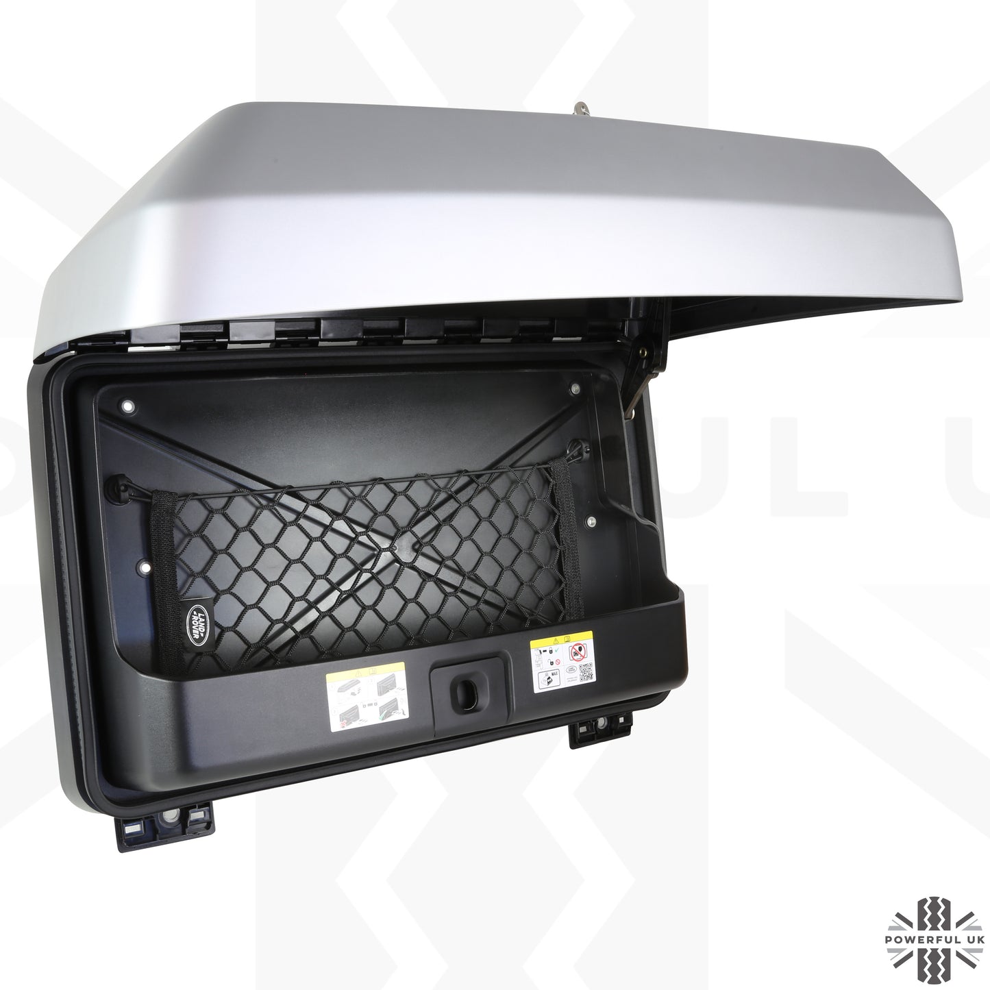 Genuine Side Mounted Box in Silver for Land Rover Defender L663