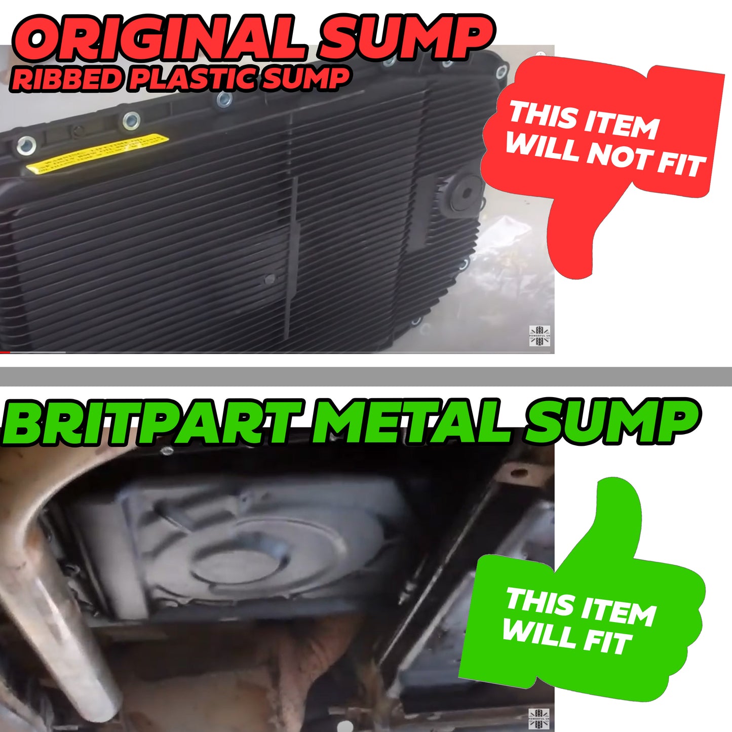 Gearbox Filter (for Britpart Sump Assembly) for Range Rover L322