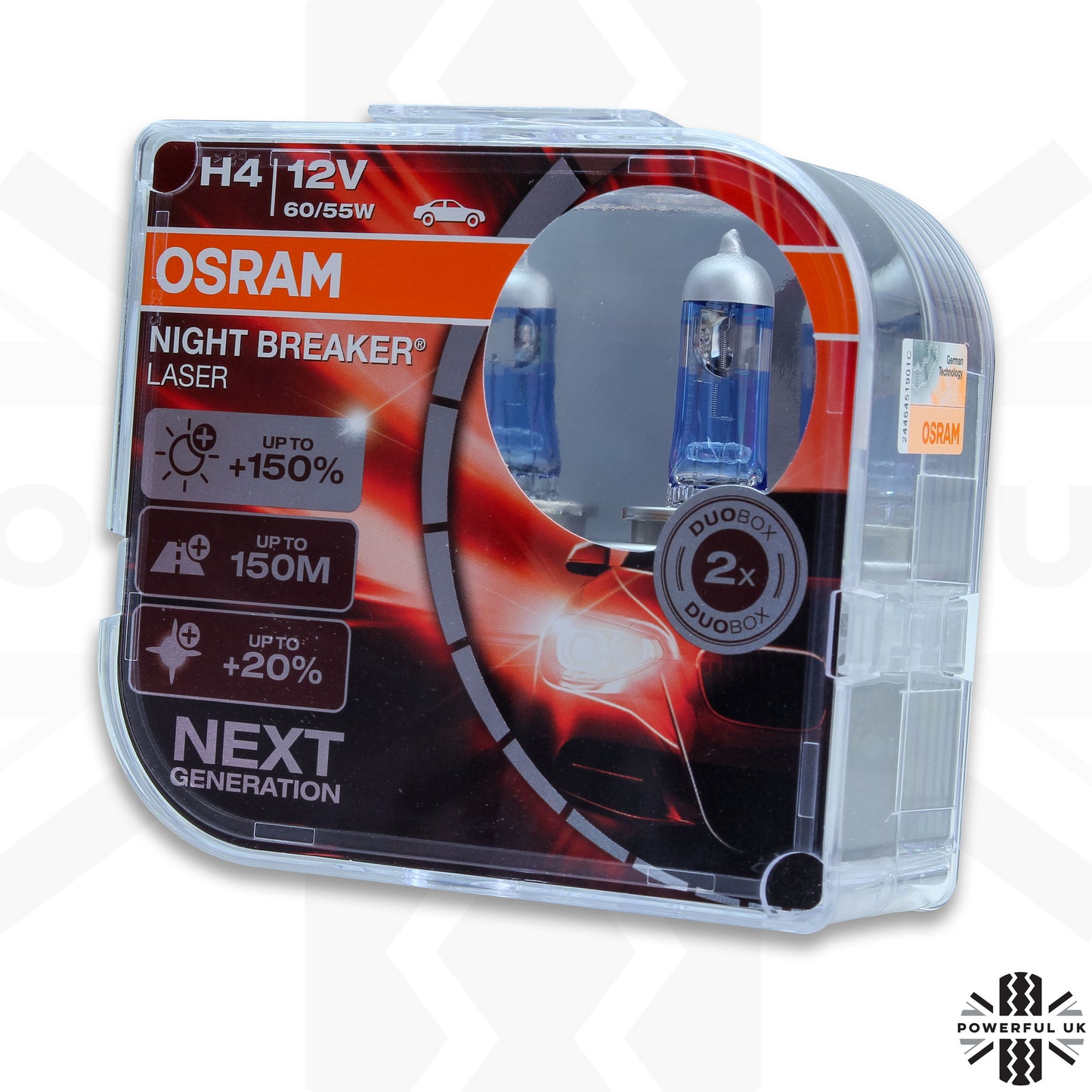 OSRAM NIGHT BREAKER LASER H4, next generation, 150% more brightness, h –  CARMATE®