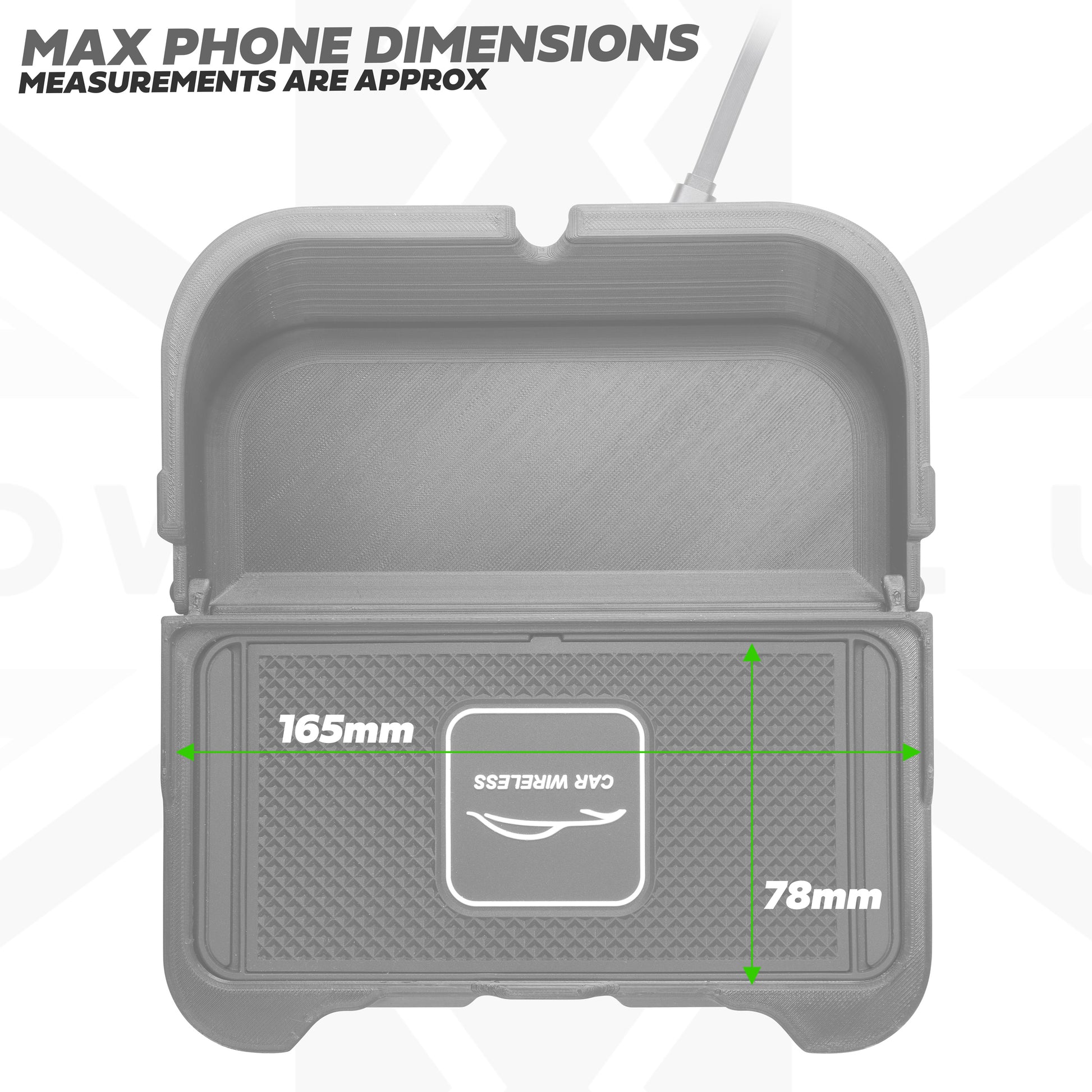 Cubby Box Wireless Phone Charging Kit for Land Rover Discovery 3/4 (wi –  Powerful UK