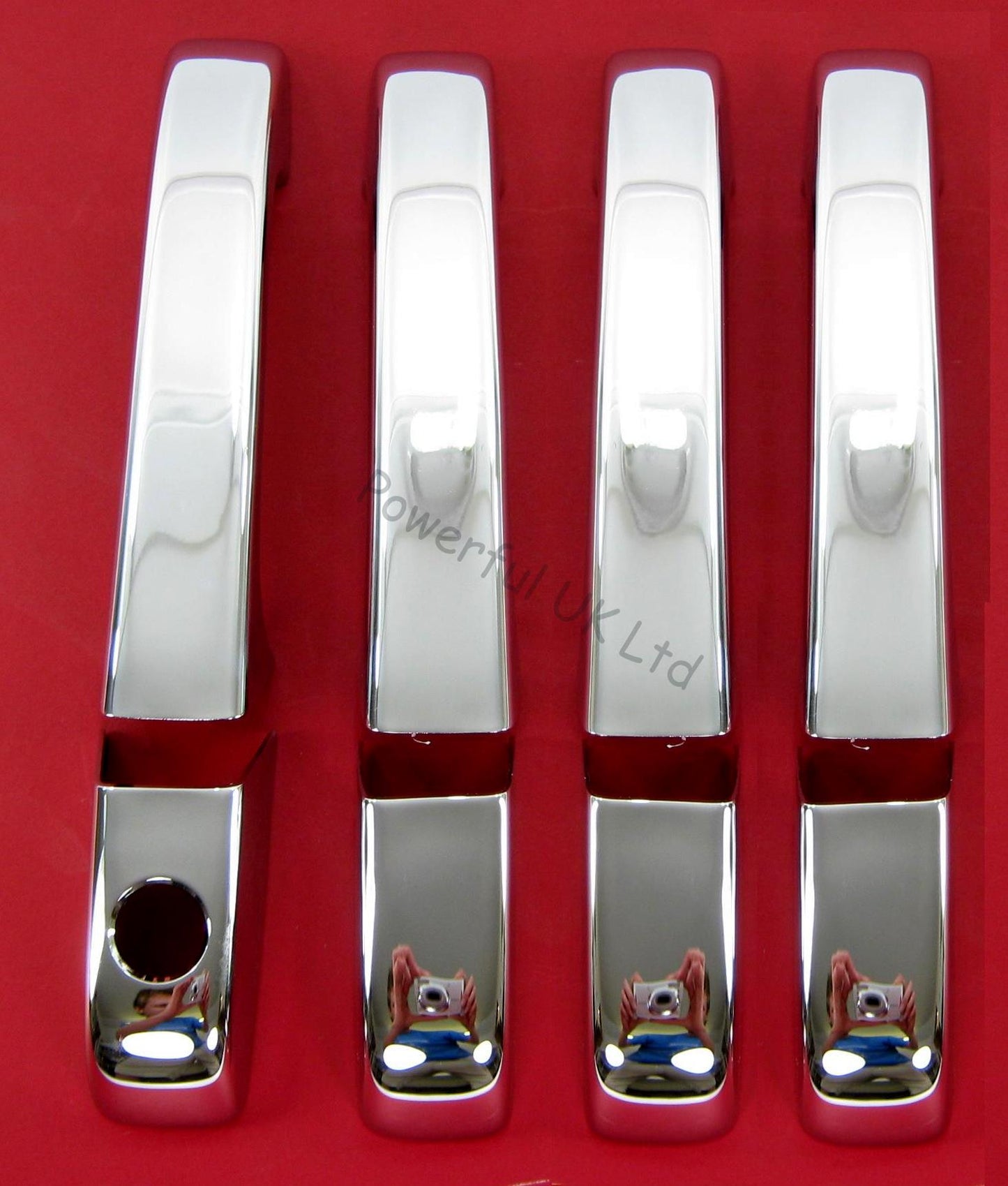 Door Handles Covers (8pc) for Range Rover P38 - Chrome