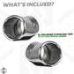Exhaust Tips for Land Rover Defender L663 (for 65mm exhaust) - Stainless