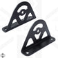 Roof Accessory Mount End Plates x2 for Land Rover Defender L663 - Black