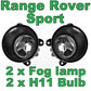 Front Bumper Fog Light for Range Rover Sport 2005-09 - PAIR
