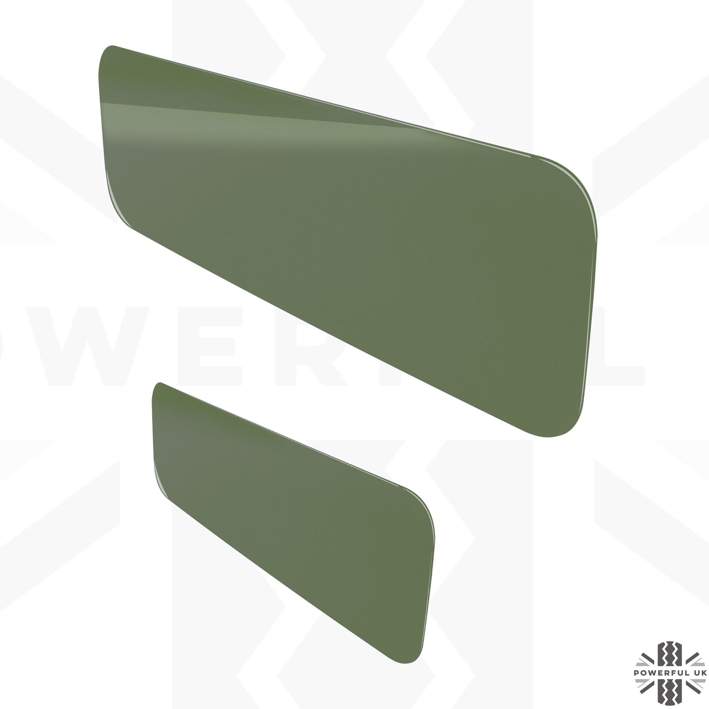 Spare Wheel Delete Cover Set for Land Rover Defender L663 - Pangea Green