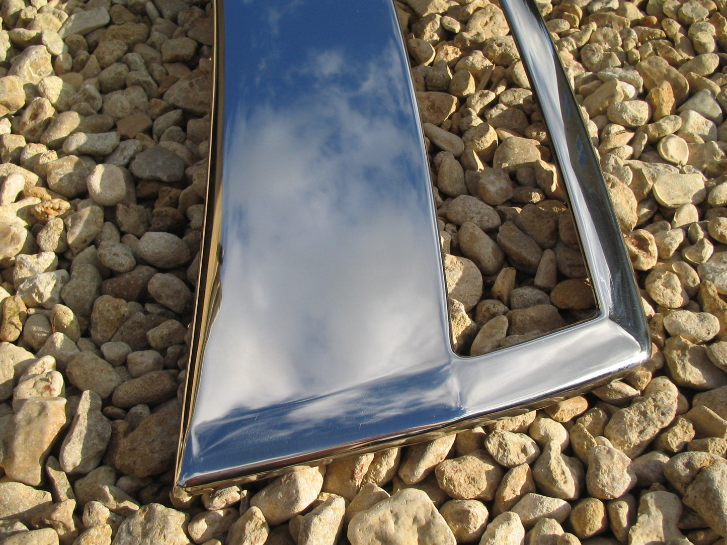 Bonnet Vent Cover - Polished Stainless for Range Rover L322