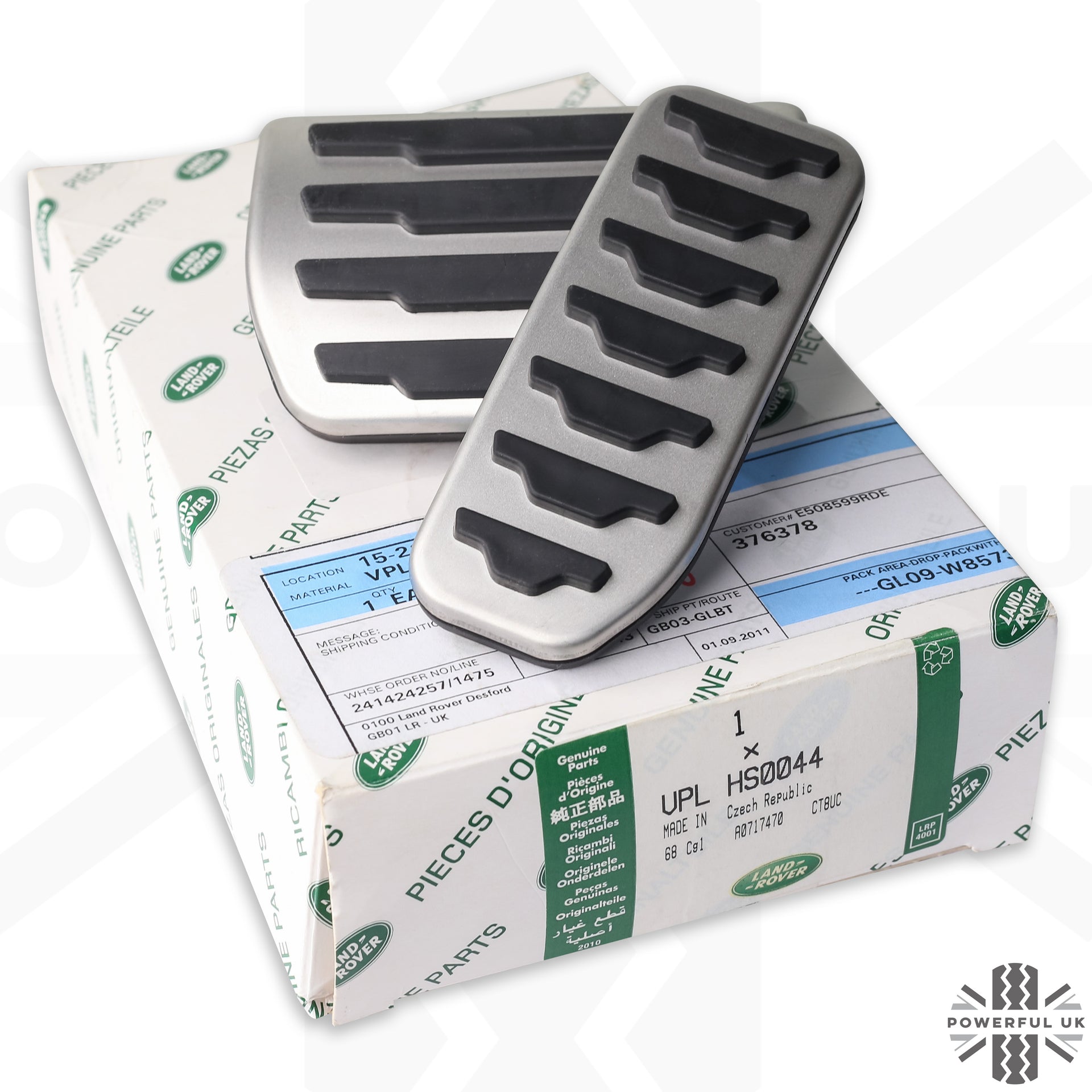 Set Pedali In Lega Di Alluminio Per Land Rover Discovery Sport, Evoque E Jaguar XE/XF – Antiscivolo E Sportivo