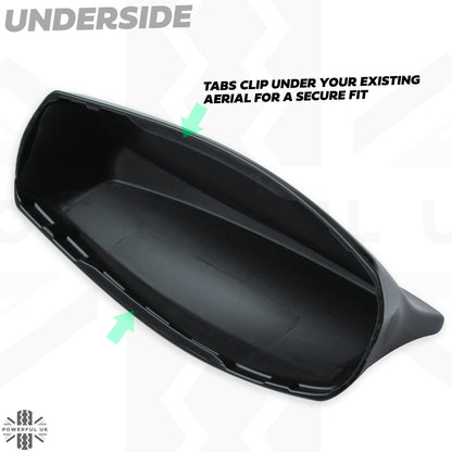 Dummy Aerial Cover - Gloss Black - for Jaguar XF