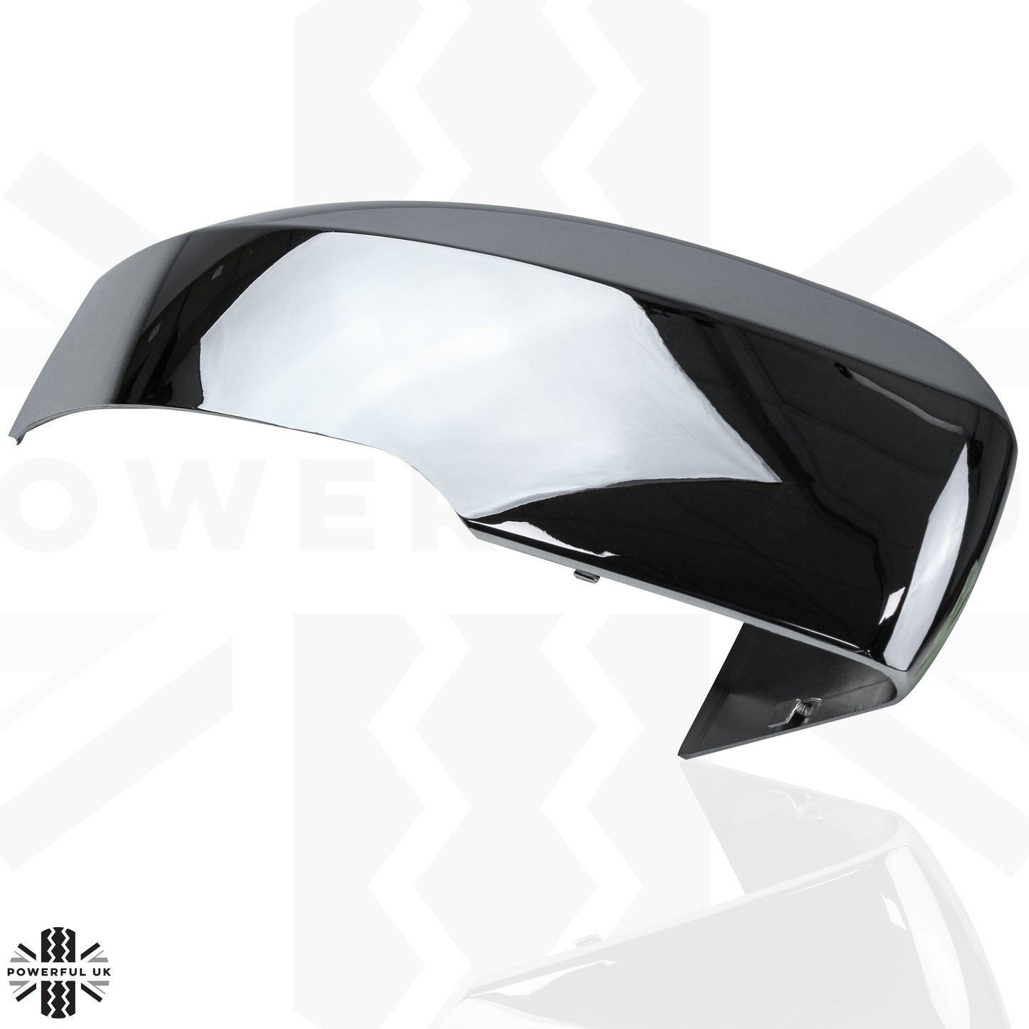 Genuine Mirror Covers - Top Half Caps for Land Rover Discovery 5 - Chrome