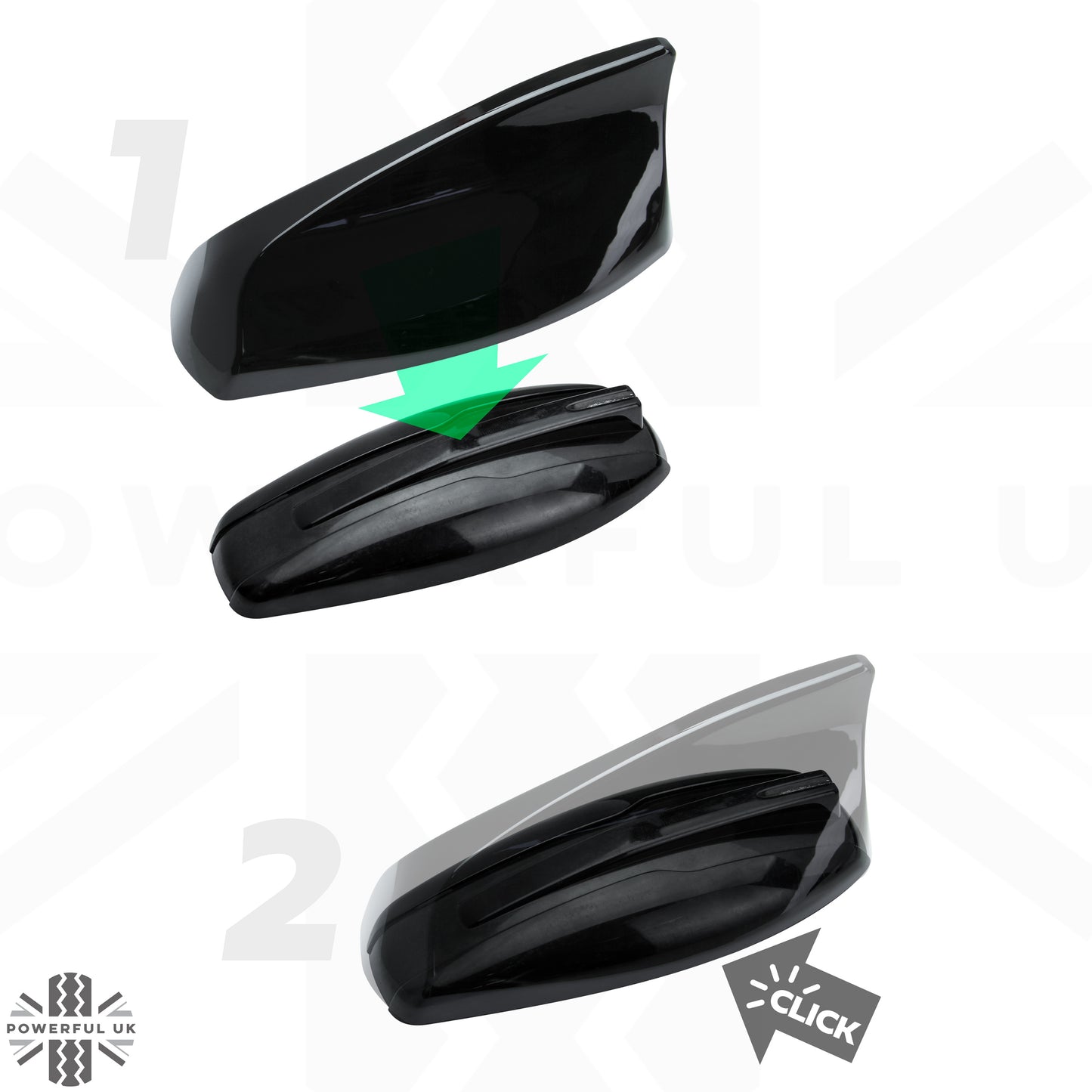 Dummy Aerial Cover for Range Rover Sport L494 (2014-17) - Gloss Black