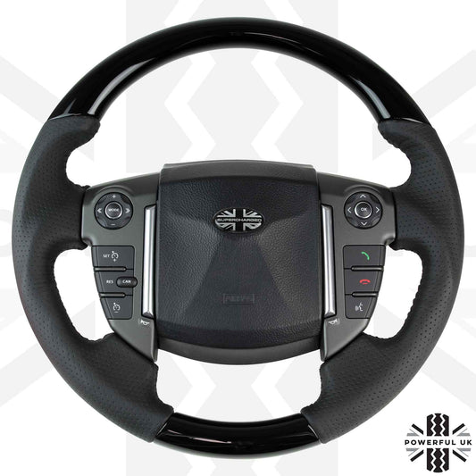 Steering Wheel -Sport Grip - Perf - No Heat - Black Piano for Range Rover Sport 2010