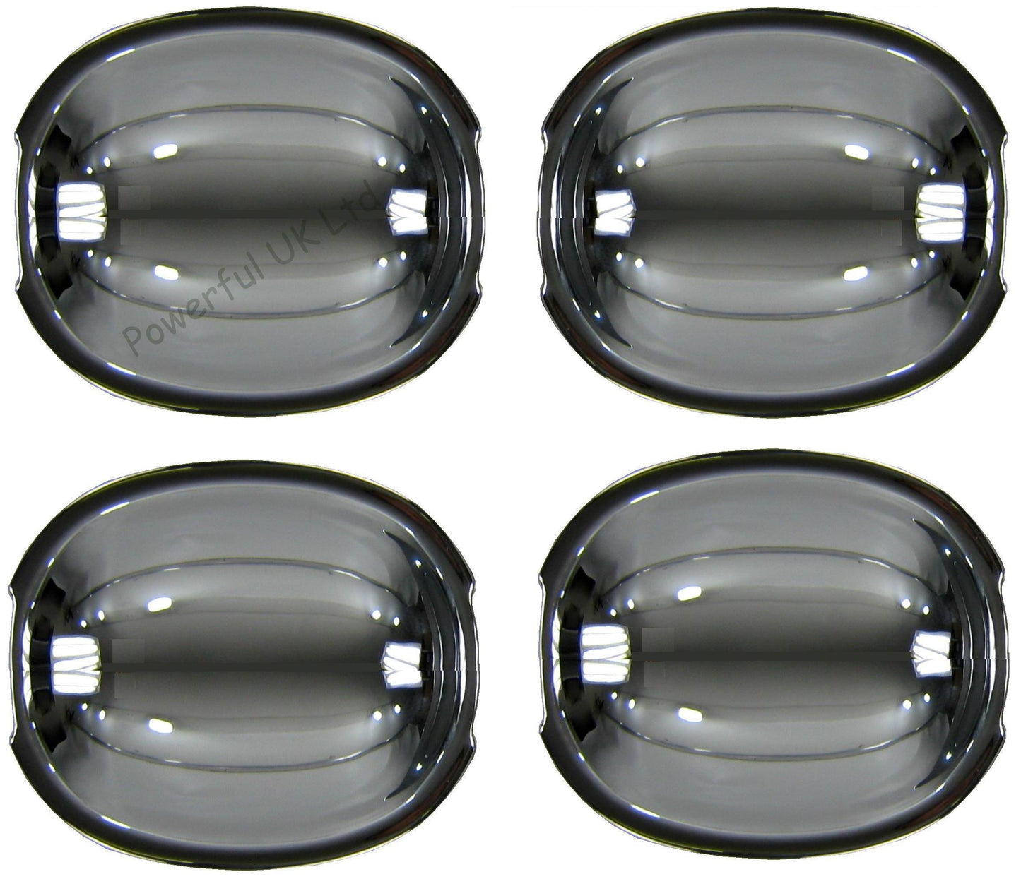 Door Handle Scuff Plate for Land Rover Freelander 2 - Chrome ABS