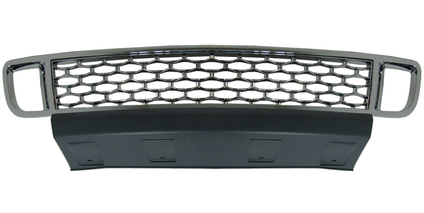 Tow Eye Cover Panel/Grille for Range Rover L322 Exterior Design Pack Front Bumper - Aftermarket