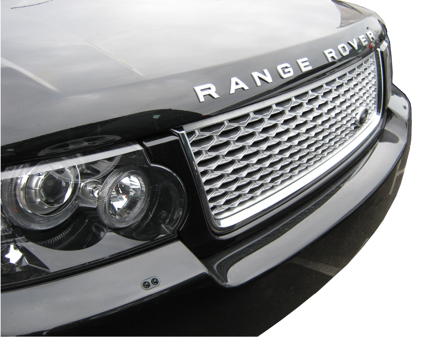 Front Grille - Black/Chrome/Silver for Range Rover L322 Autobiography