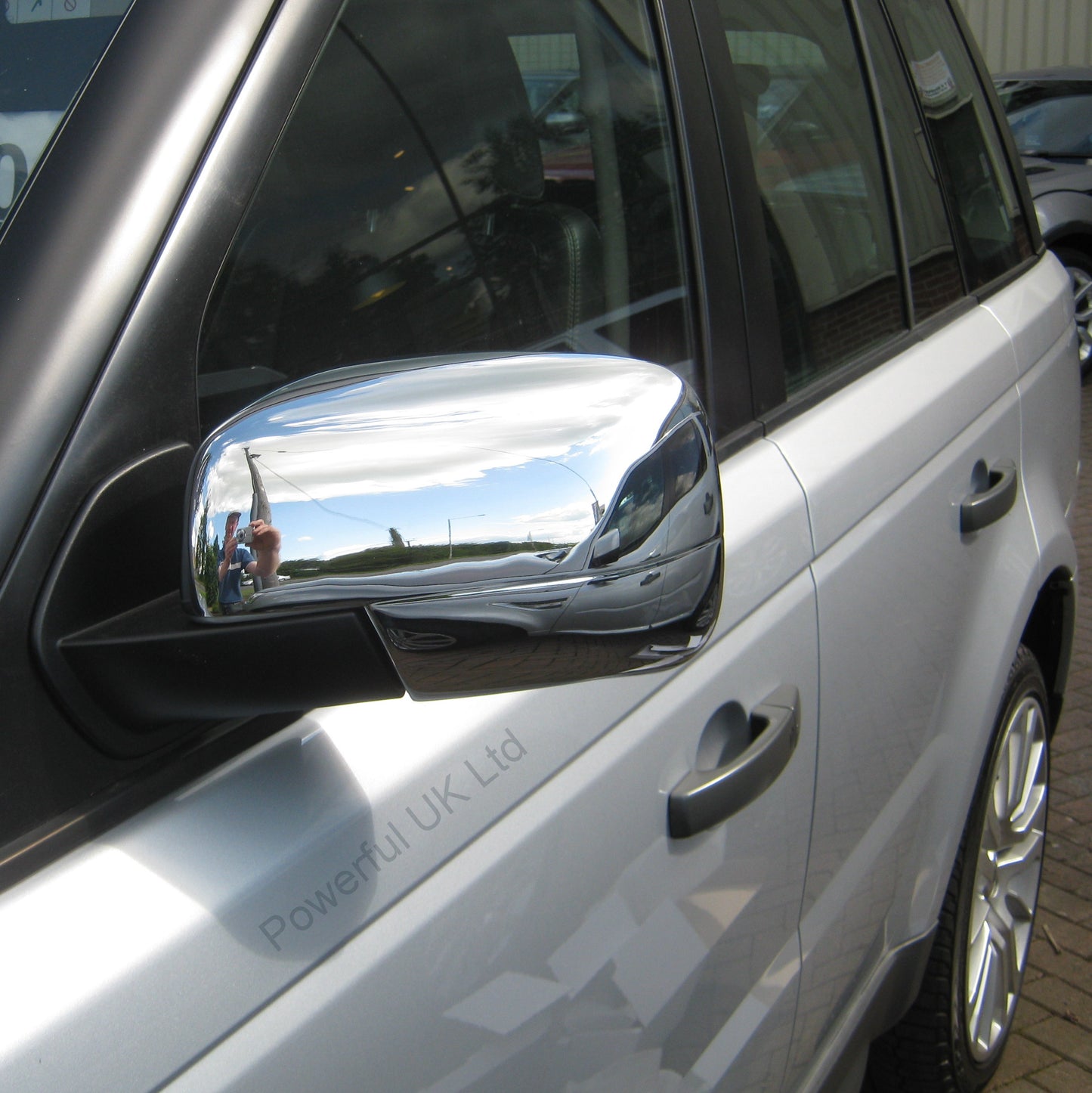 Full Wing Mirror Covers for Land Rover Freelander 2 (2010 on mirrors) - Chrome