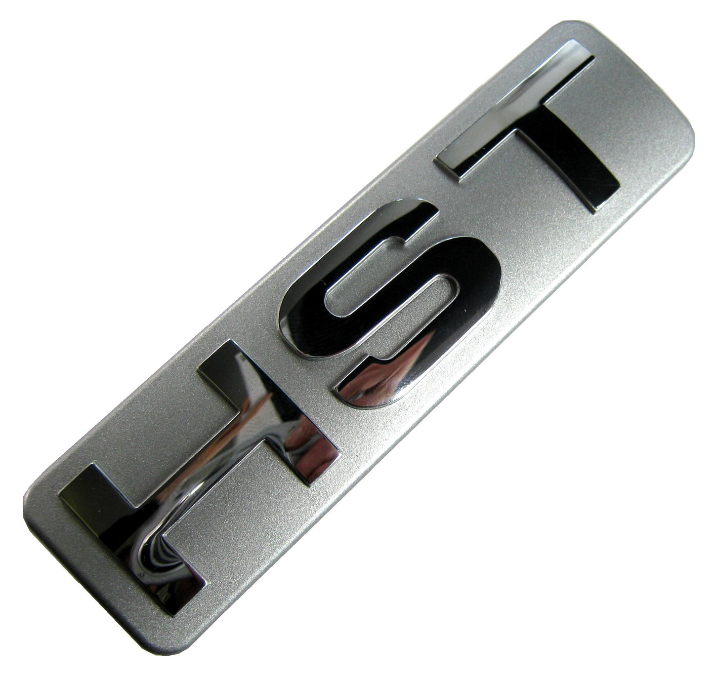 "HST" Badge for Range Rover Sport - Genuine - Silver / Chrome