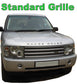 Front Grille (Square Type)  - Gloss Black for Range Rover L322