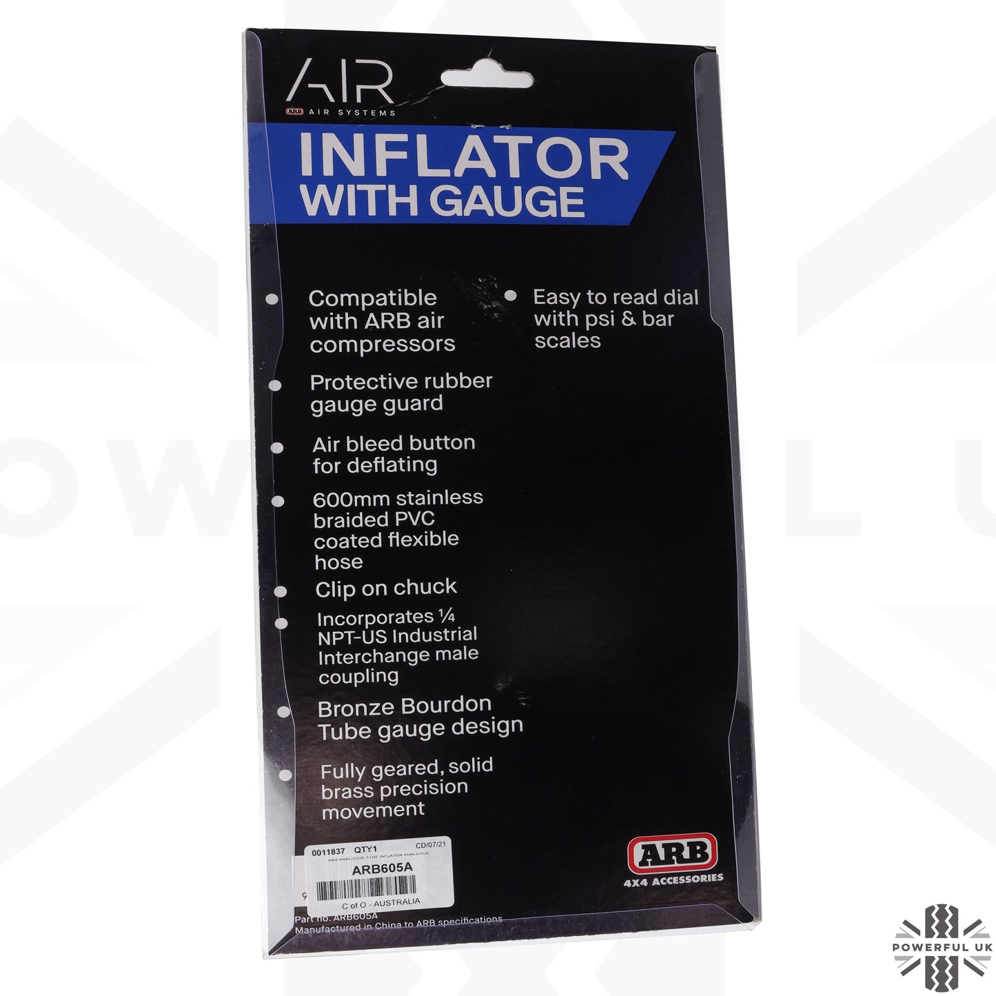 ARB Tyre Inflator with Analogue Gauge