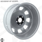 Genuine 18" Steel Wheel White for Land Rover Defender L663