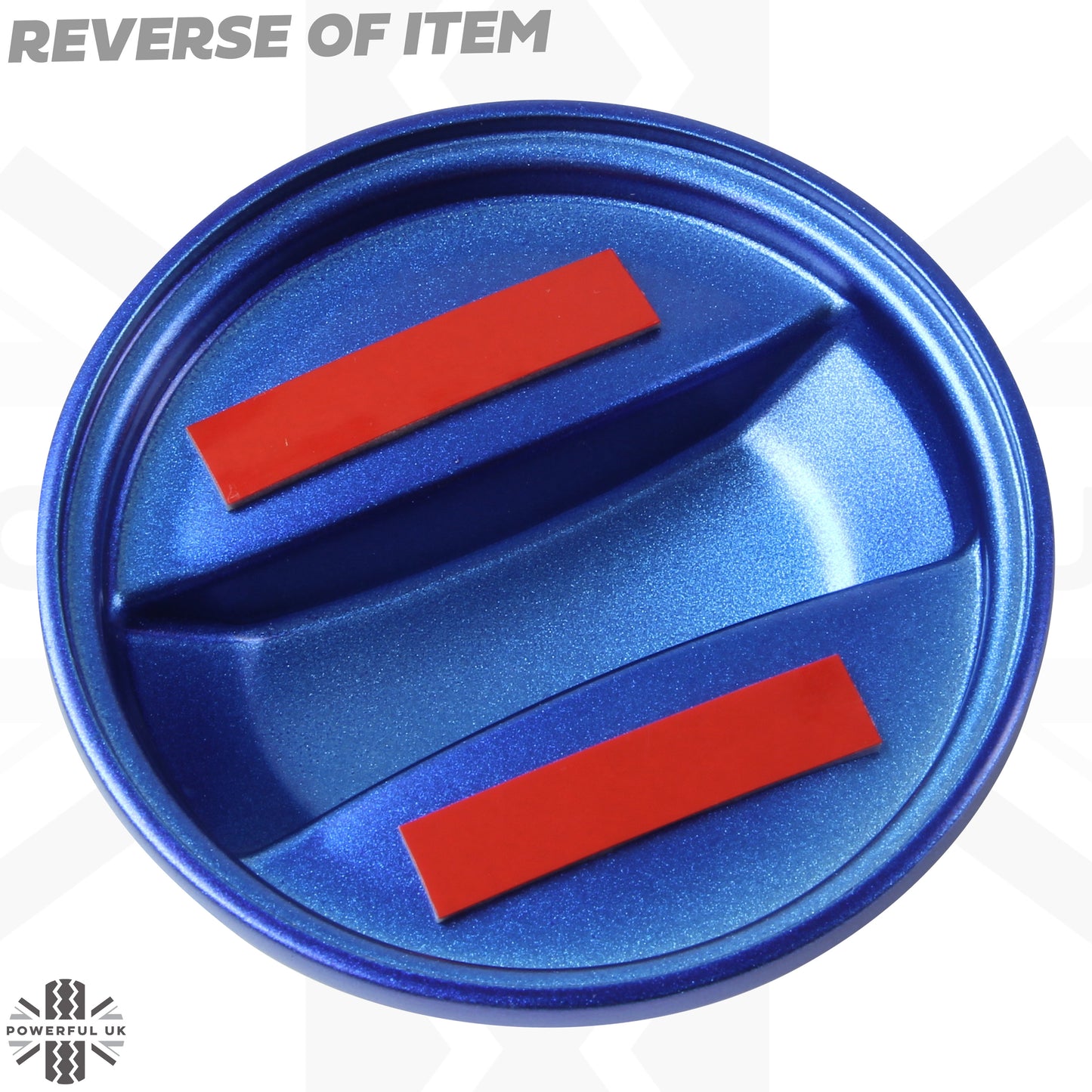 Fuel Filler Cap Cover for Land Rover Discovery 5 - Petrol (NON-Vented) - Blue