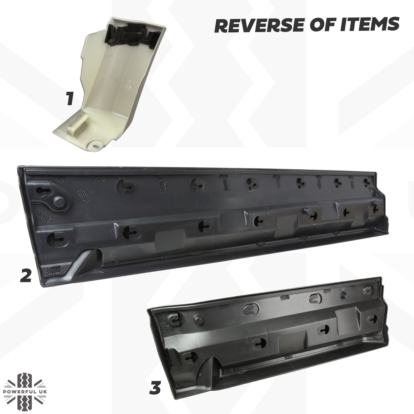 HST/Dynamic Lower Door Moulding 6pc Kit in Primer for Land Rover Freeelander 2
