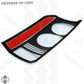 Replacement Rear Light Lens for Land Rover Discovery 4 Facelift - RIGHT RH