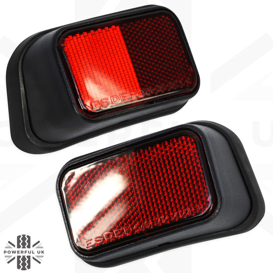 Rear Reflectors - PAIR - for Toyota Hilux Mk4 Mk5
