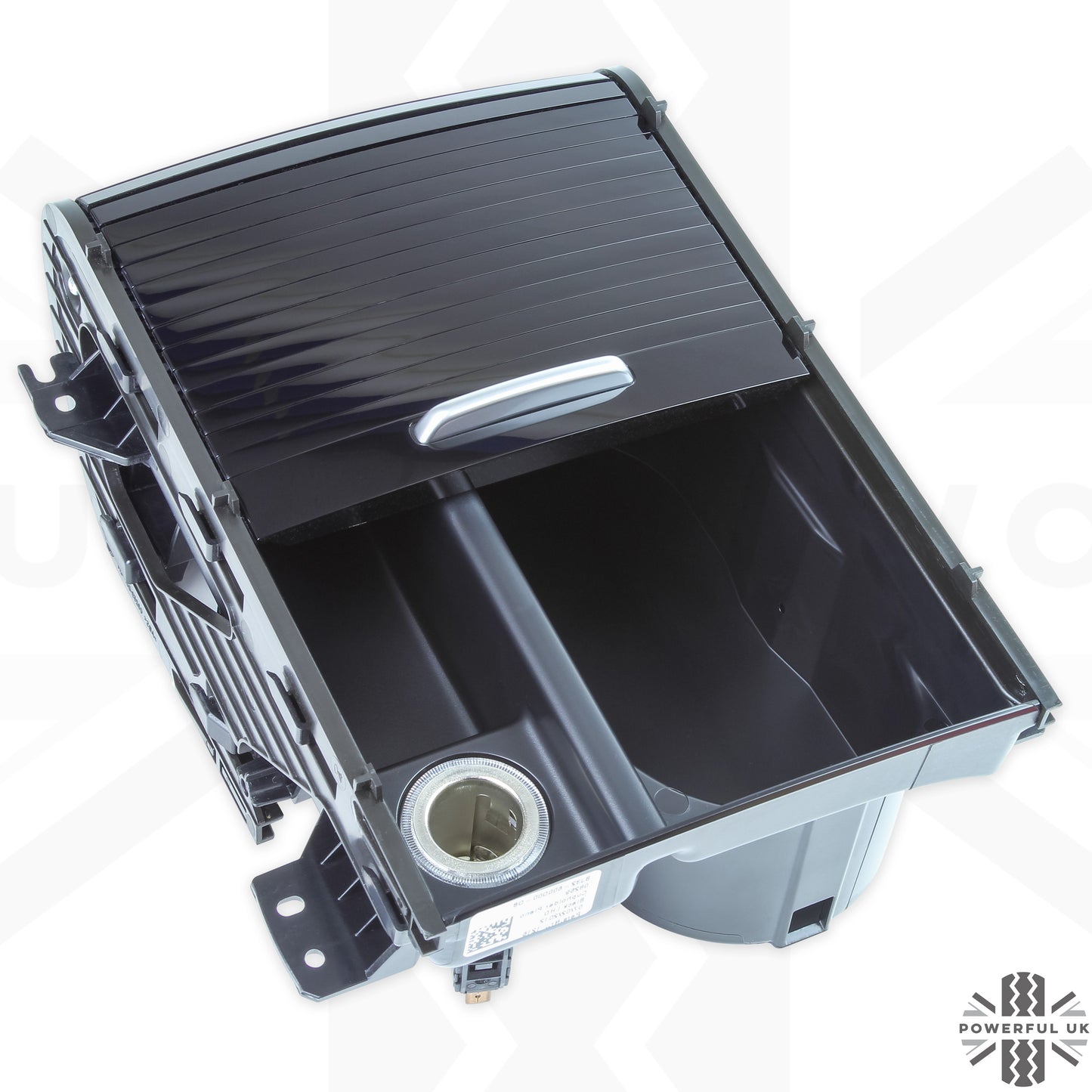 Cupholder Sliding Compartment for Range Rover Evoque 2011-18 RHD - Piano Black