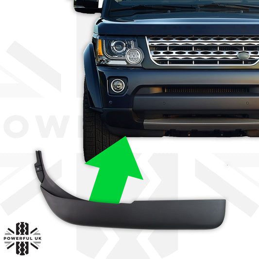 Front Bumper Lower Corner Valance RH for Land Rover Discovery 4 2014-16