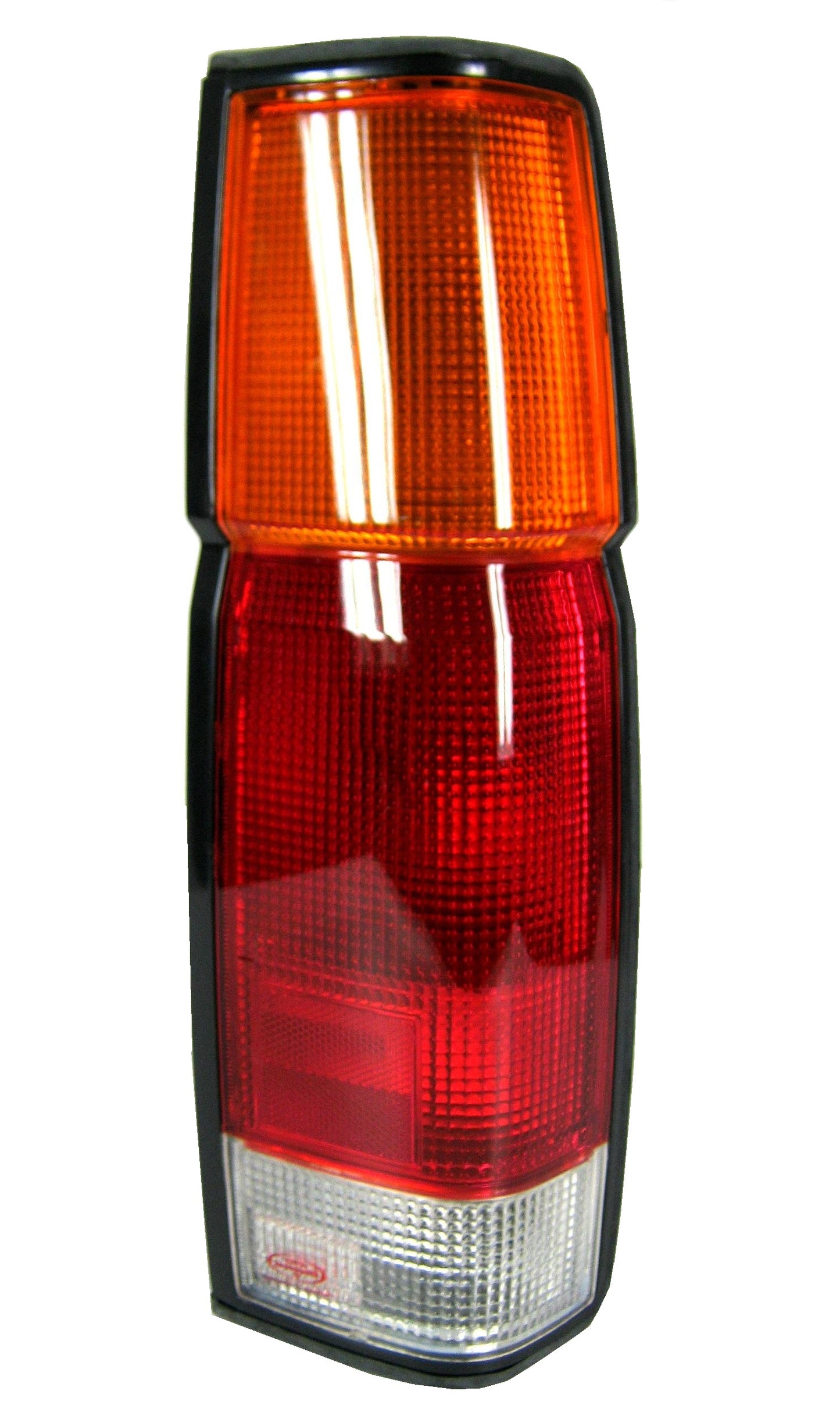 Rear Light - ORANGE/RED/CLEAR (40cm tall) - RH - for Nissan Navara D21