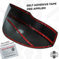 Top Half Mirror Covers - Stick on type for Land Rover Discovery 5 - Gloss Black