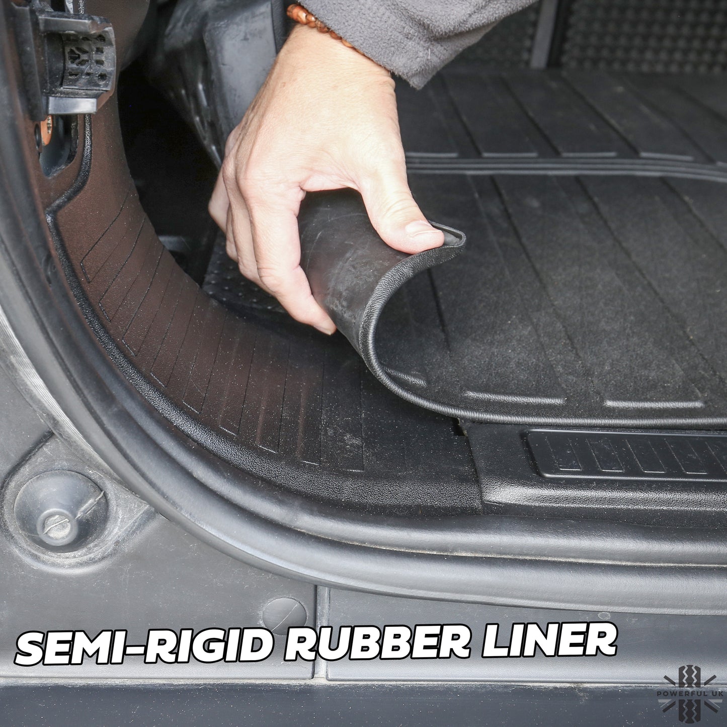 Semi-Rigid Rubber Boot Liner for Land Rover Defender L663 (110 models)