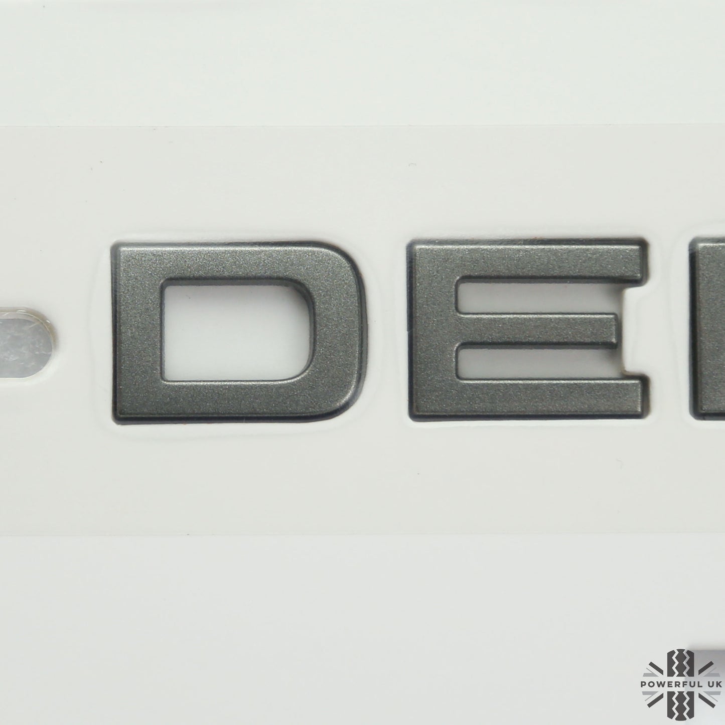 Tailgate Lettering - Silicon Silver - for Land Rover Defender L663