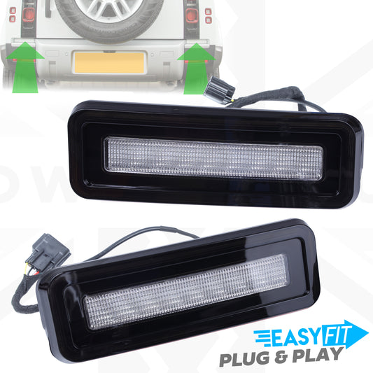 LED stop/tail/reverse Kit for Land Rover Defender L663 - Smoked Lens