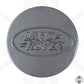 Genuine 4x Alloy Wheel Centre Caps (EARLY/LARGE type) for Land Rover Classic Defender - Pewter Grey