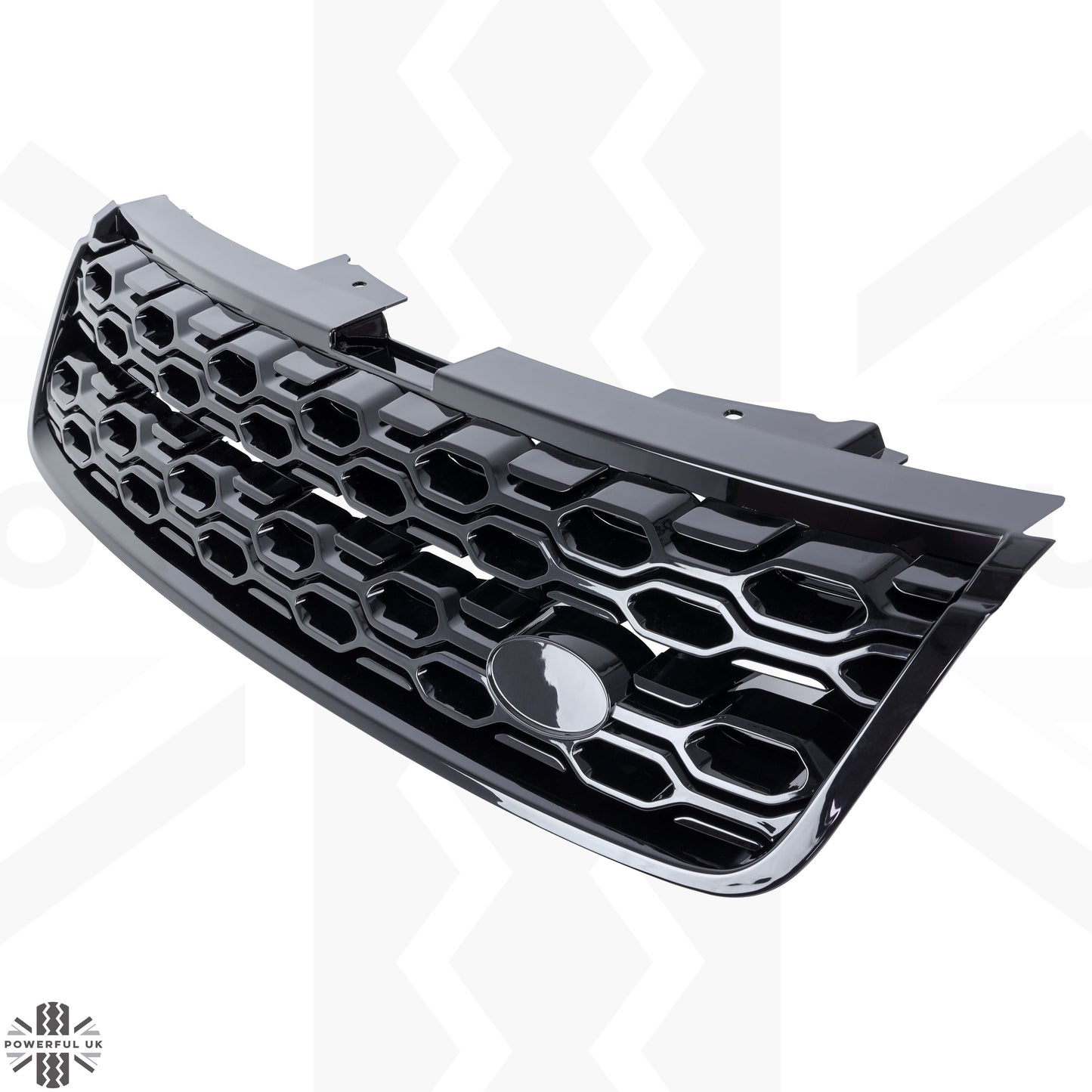 Front Grille for Land Rover Discovery Sport (2020+) - Aftermarket - Gloss Black