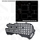 Rear Door Interior Molle Plate for Land Rover Defender L663