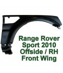 Front O/S metal wing for Range Rover Sport 2010