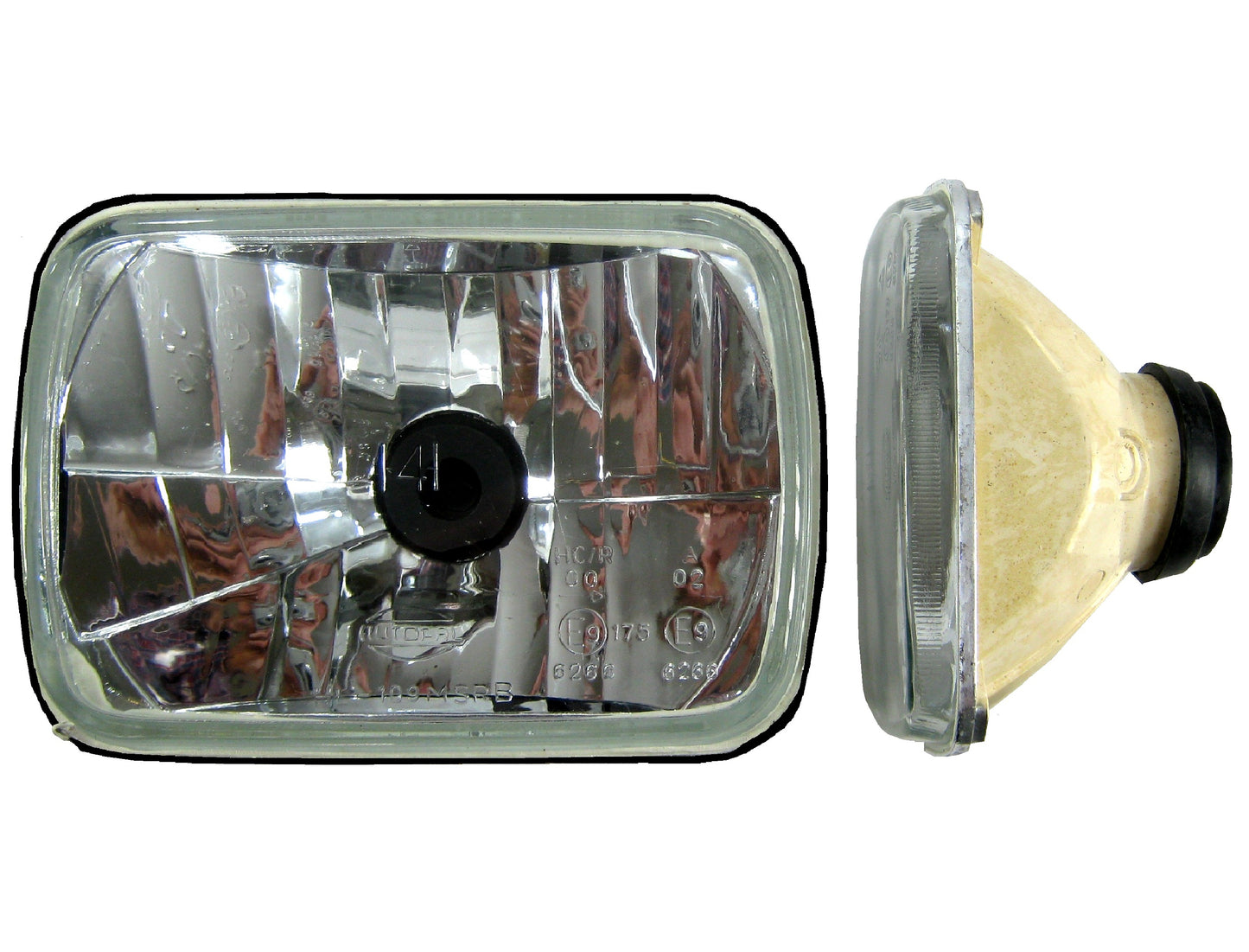Crystal Headlight Upgrade (Pair) with E Mark - RHD - for Toyota Hilux Surf