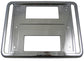 Square Rear Number Plate Surround for Land Rover Freelander 1 - Chrome
