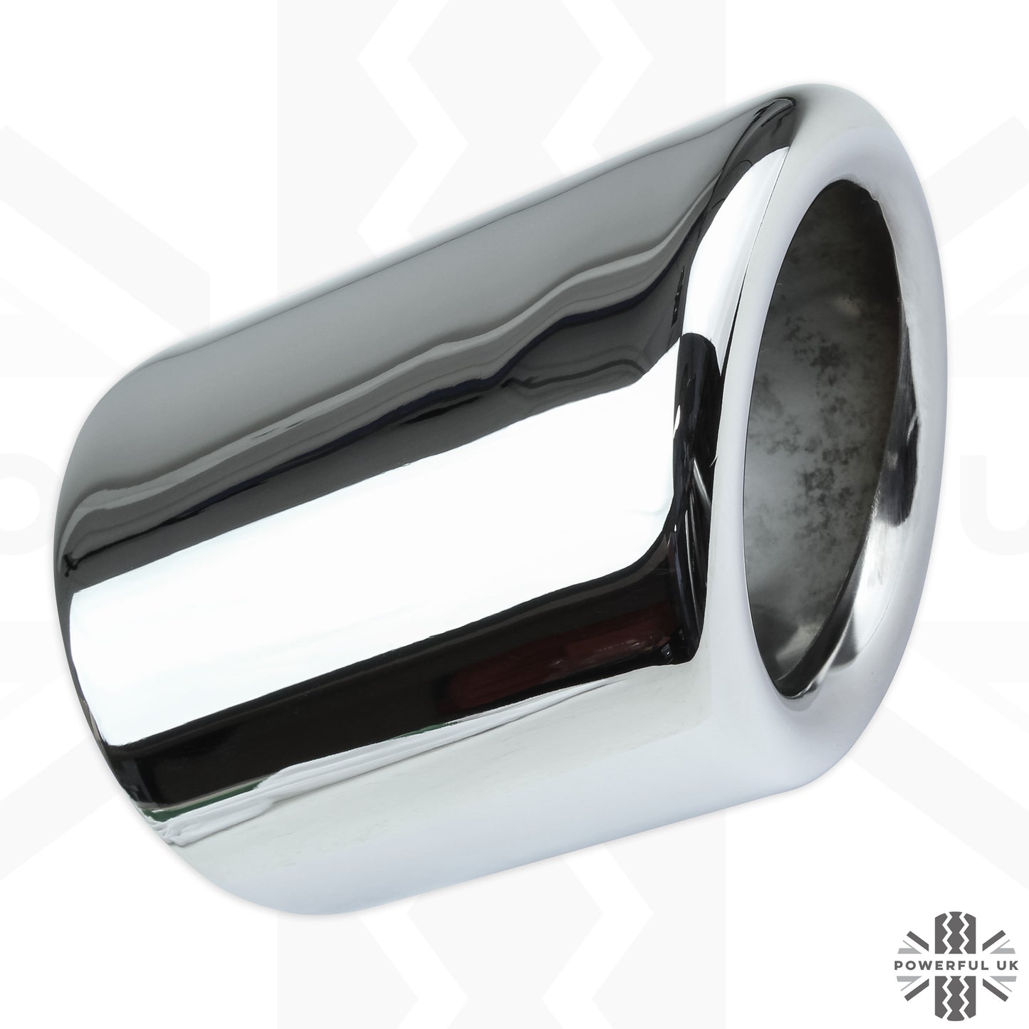 Round Exhaust Tips - PAIR for Range Rover Evoque L538  - Stainless
